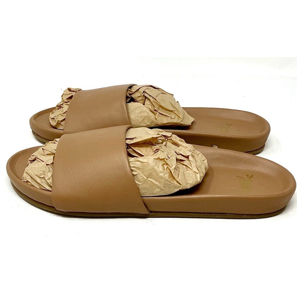 Beek Gallito Leather Sandals Honey Brown Women Comfort Sandals NIB - Picture 11 of 13